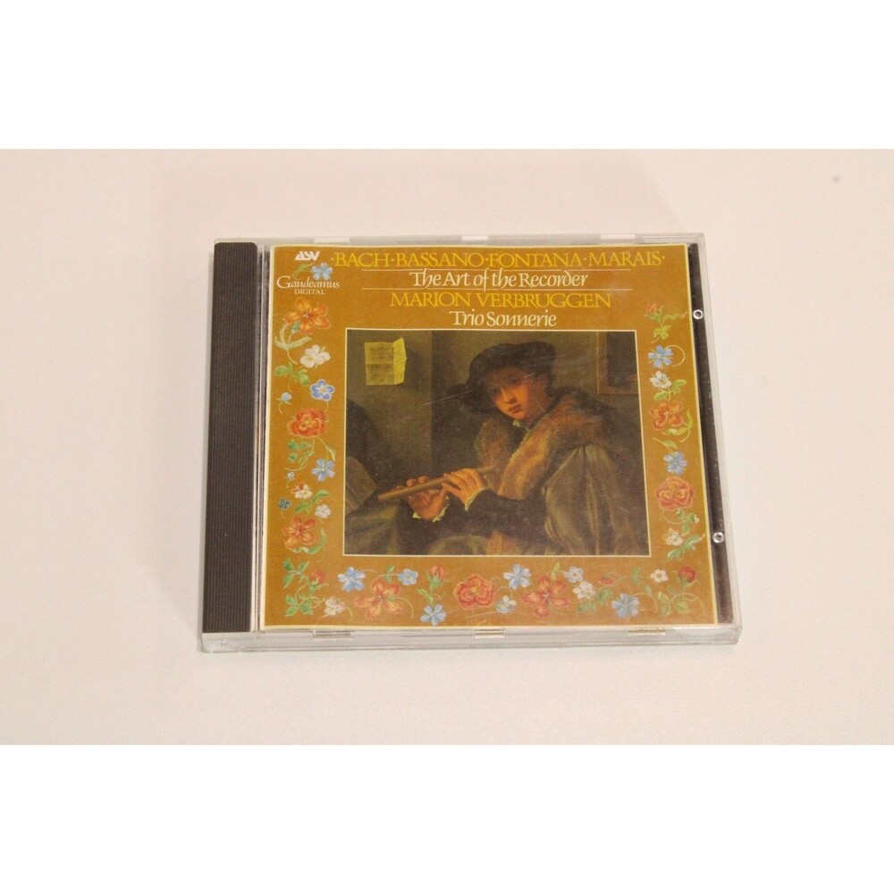 Marion Verbruggen Trio Sonnerie – Art of the Recorder CD 1989 Baroque ASV